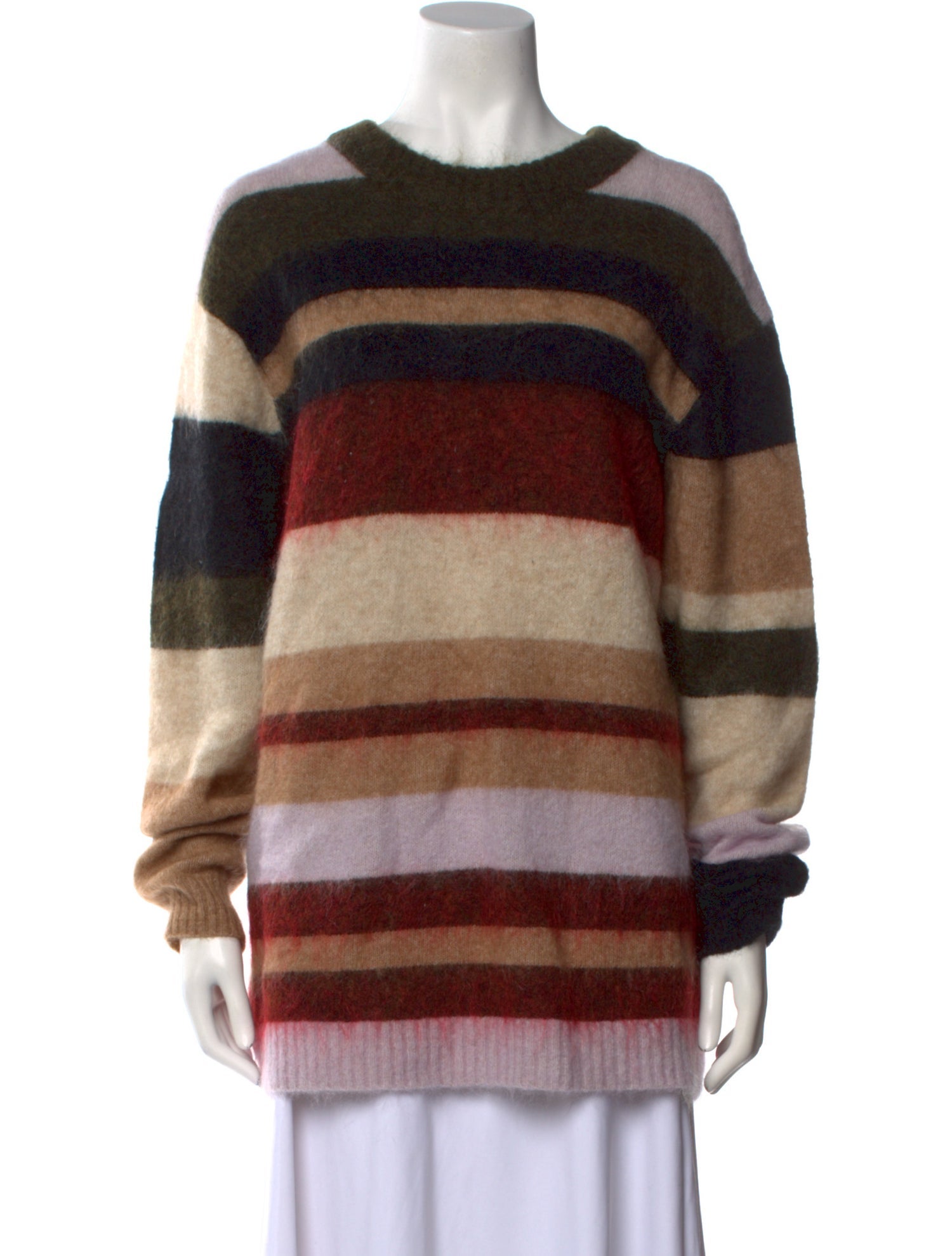 Acne Studios Striped Crew Neck Sweater